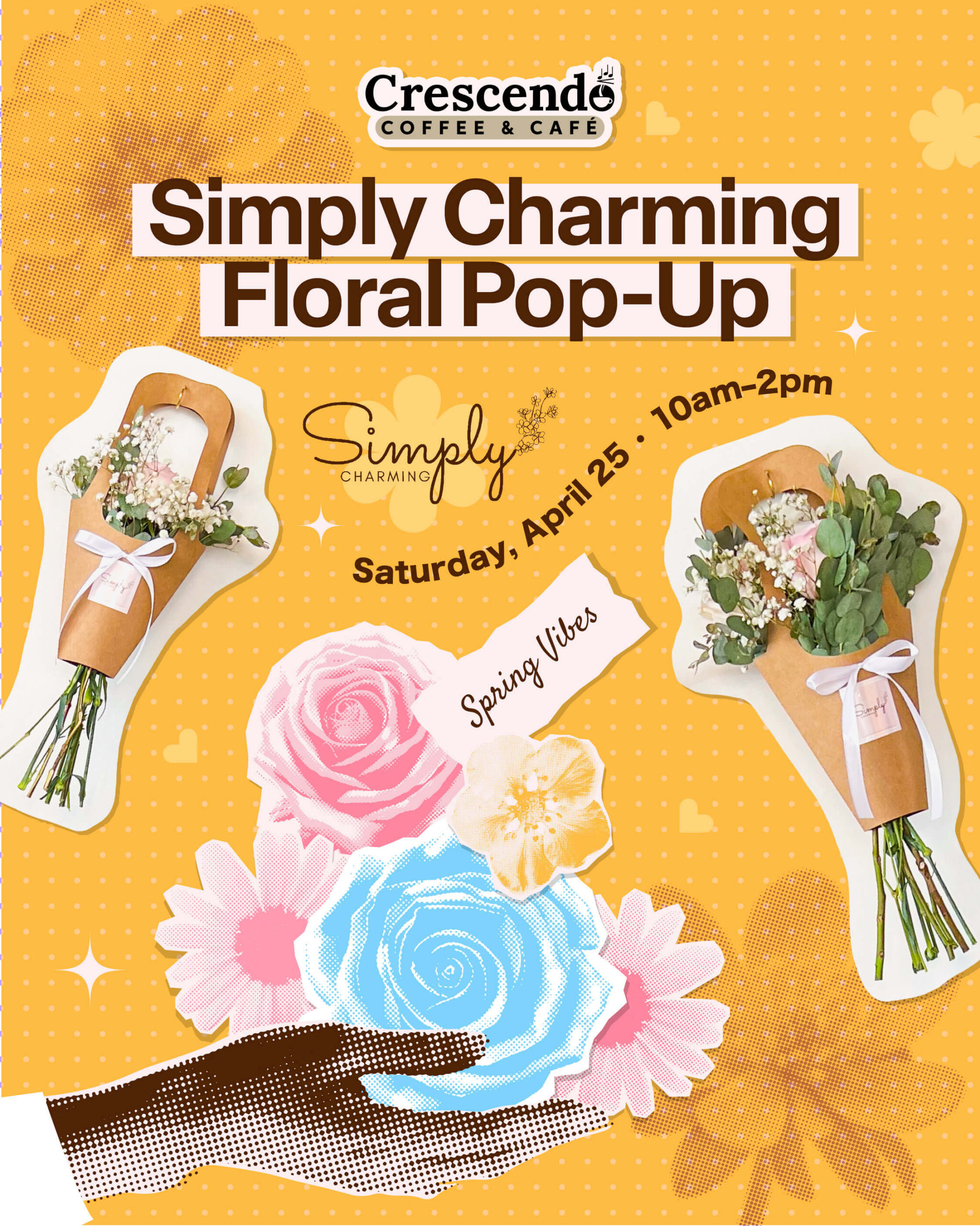 Simply Charming Floral pop-up
